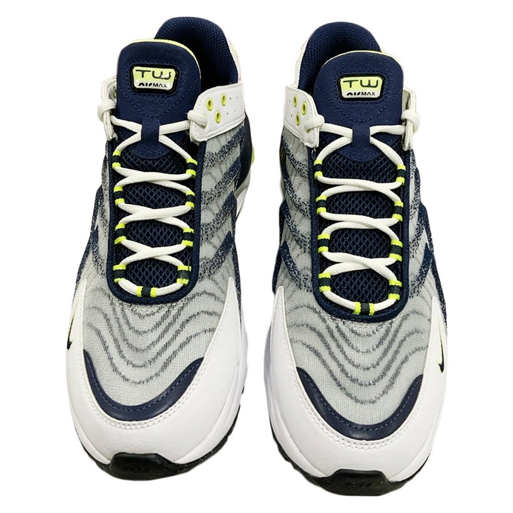 NWT NIKE AIR MAX TW MSRP$199 MEN'S WHITE NAVY RUNNING SHOES SNEAKERS SIZE 10 - Picture 2 of 6